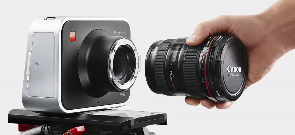 BMPC 4K EF lens