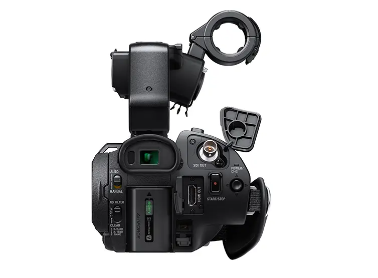 Sony-PXW-X70-Camera-back 4K Shooters