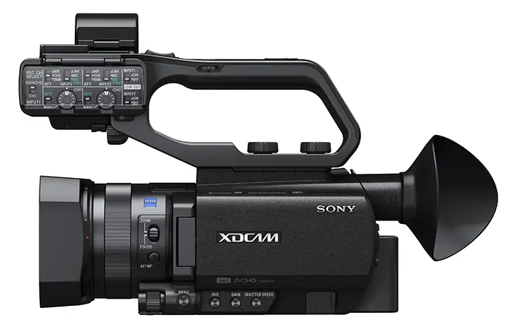 Sony-PXW-X70 Side 4K Shooters