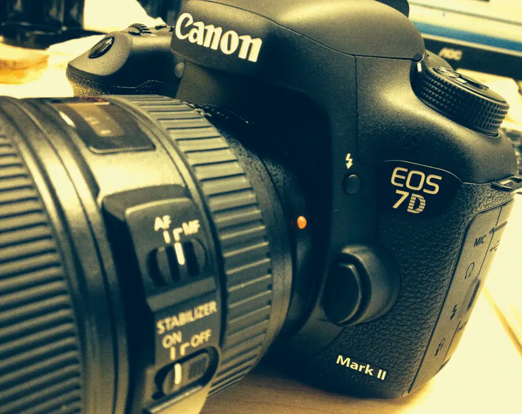 Canon 7D Mark II Front 4K Shooters