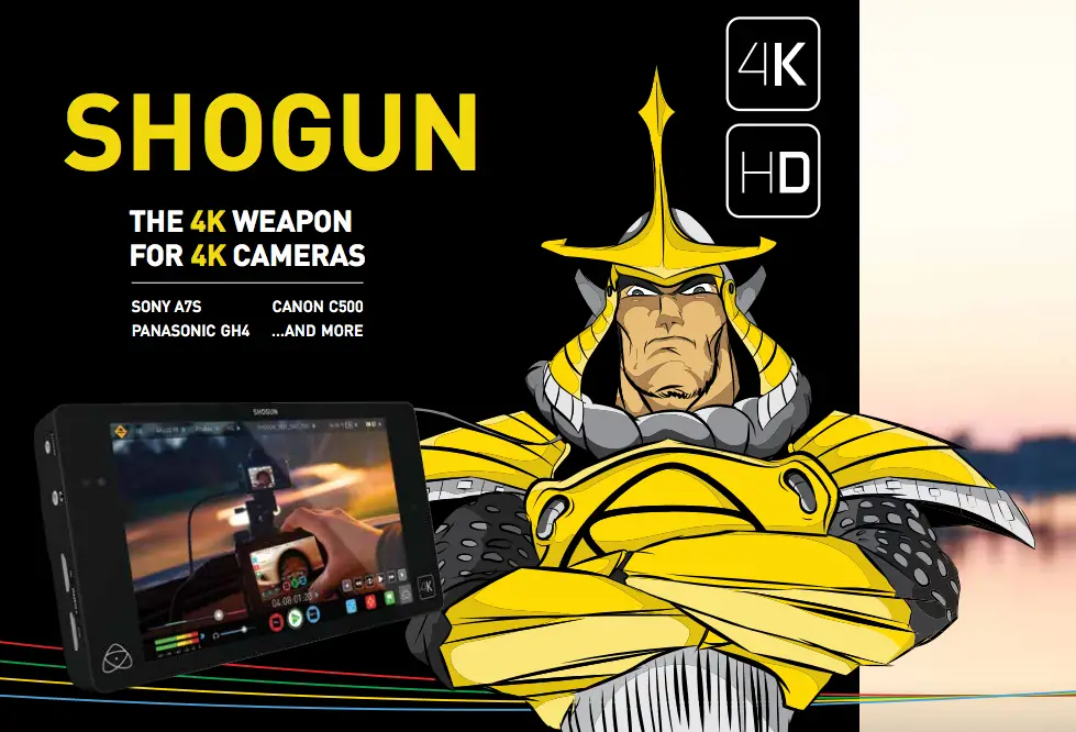 4K Shogun A7s Atomos 4K Shooters