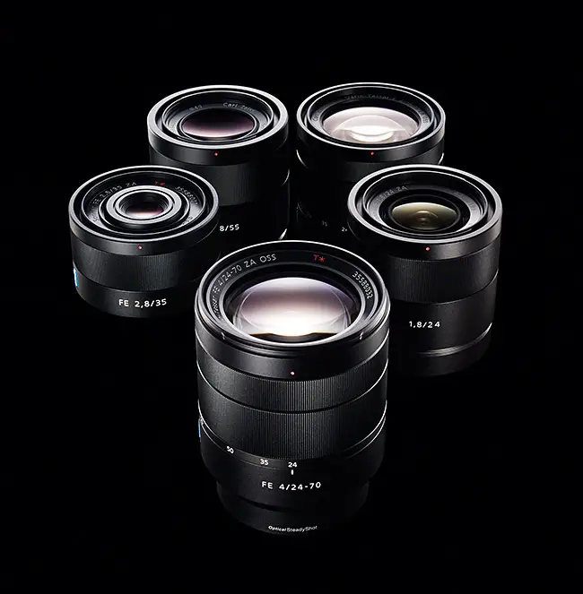 Sony-Zeiss-E-Mount-Lenses