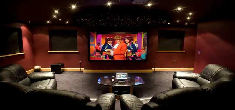 Home cinema experience