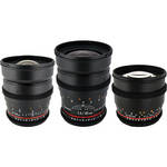 Rokinon cine kit 3 lenses