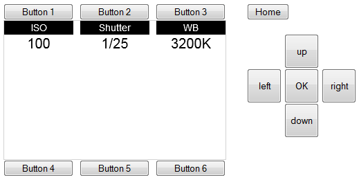 Axiom Beta Remote control  menu simulator