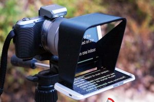 Compact Teleprompter For DSLRs Seeks Holiday Crowd-Sourced Support