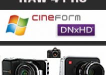 RAW 4 PRO Cineform Converter For Your Raw Clips From Your BMPC 4K, Blackmagic Pocket Cinema Camera, or D16 Digital Bolex