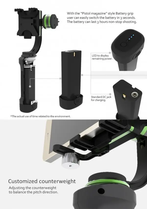 Lanparte 3-axis gimbal 3