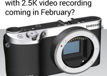 Rumor: The Upcoming Samsung NX500 Features 2.5K Internal Video Recording?