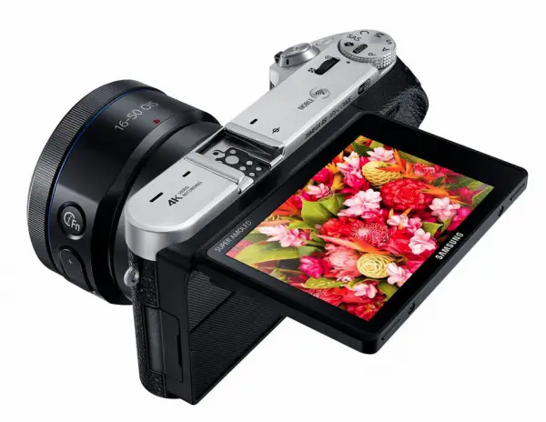 Samsung NX500 back