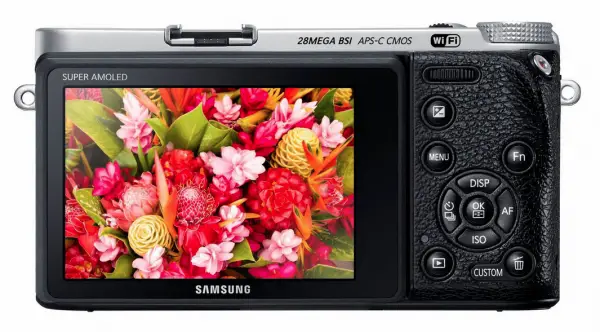 Samsung nx500 back