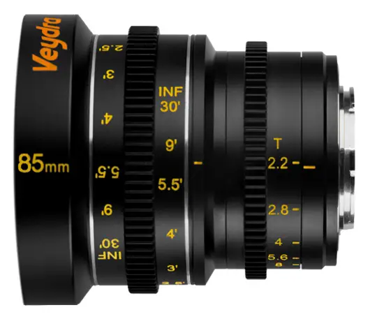 veydra 85mm cine prime