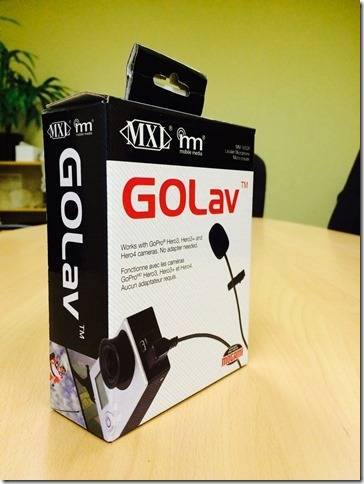 GoLav MXL GoPro lav mic