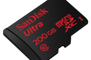 The World’s Highest Capacity microSD Card Now Can Store 200GB of Data