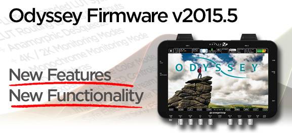 Convergent Design Odyssey 2015.5 firmware