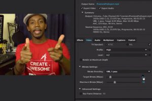Best Video Export Settings for YouTube in Premiere Pro CC