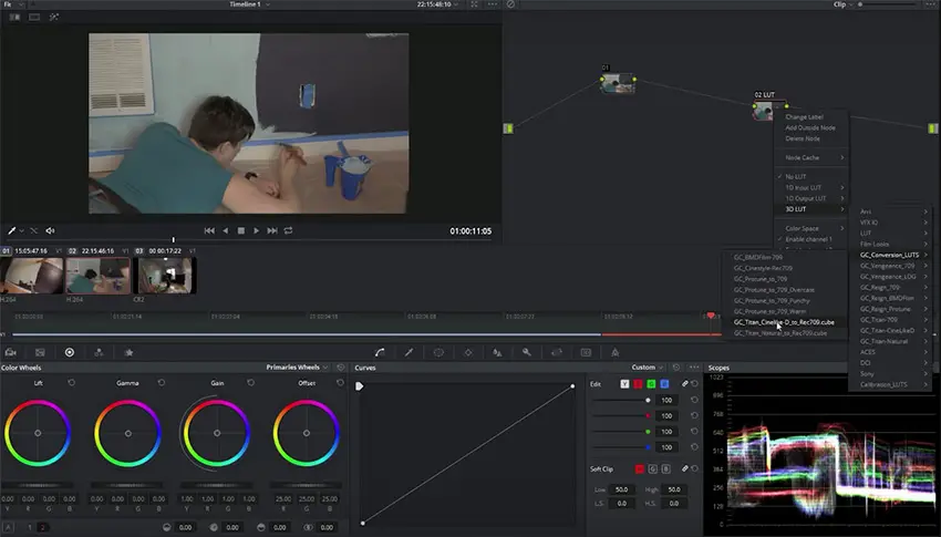 luts davinci resolve download