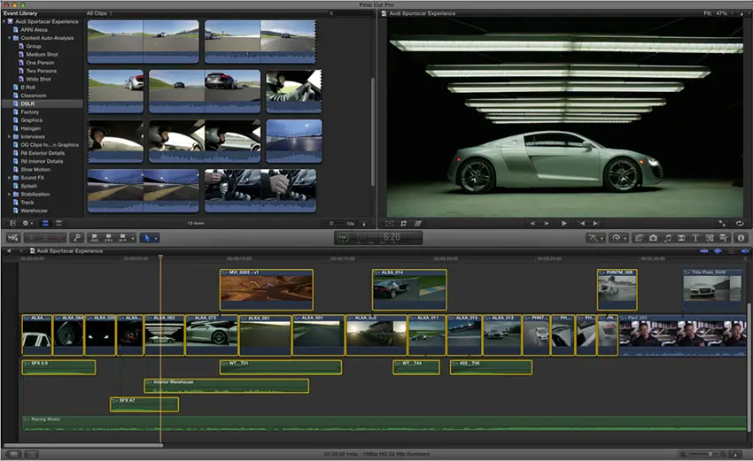 final cut pro x 10.3.4 text