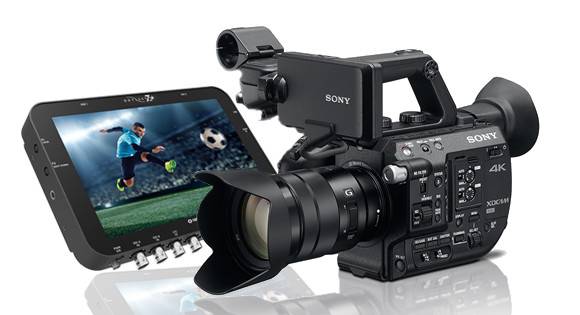 Odyssey7Q+ Sony FS5 Raw