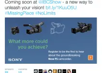 Sony Tease a New FS Camera to be Announced at IBC 2015 #NoLimits