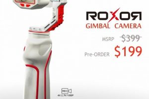 Watch Out DJI OSMO – the New ROXOR 4K Gimbal Camera is Just $199