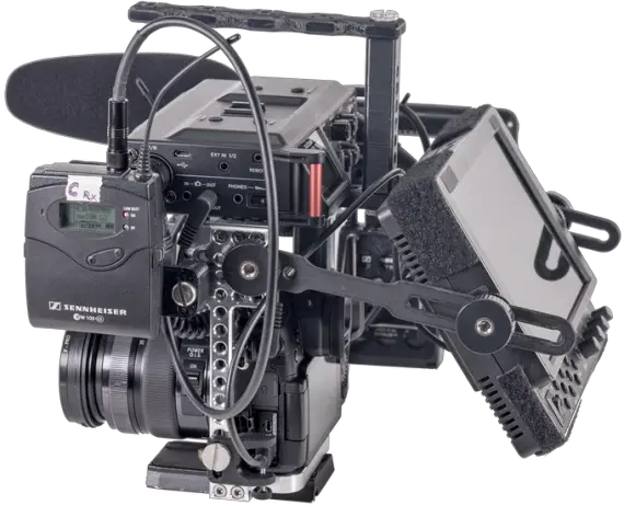 true grip cage gh4 monitor