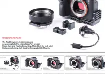 New Sony A7sII LockPort Micro Cage from Lock Circle