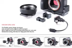 New Sony A7sII LockPort Micro Cage from Lock Circle