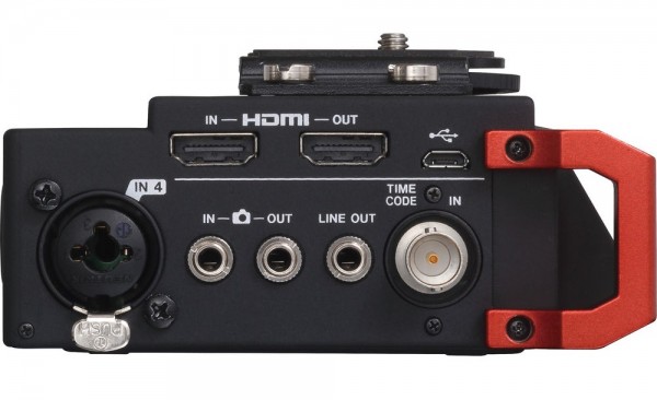 tascam dr-701d multi track recorder side HDMI TC