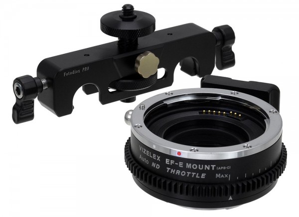 Canon EOS EF to Sony E Mount Vizelex ND Throttle Smart Adapter