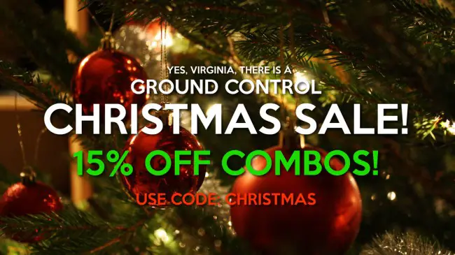 Ground Control Christmas Sale