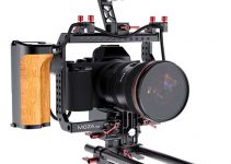 MOZA Cage With Additional Remote Control and Power Supply System for Your Sony A7s, BMPCC and GH4