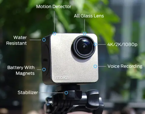 Mokacam 4k camera