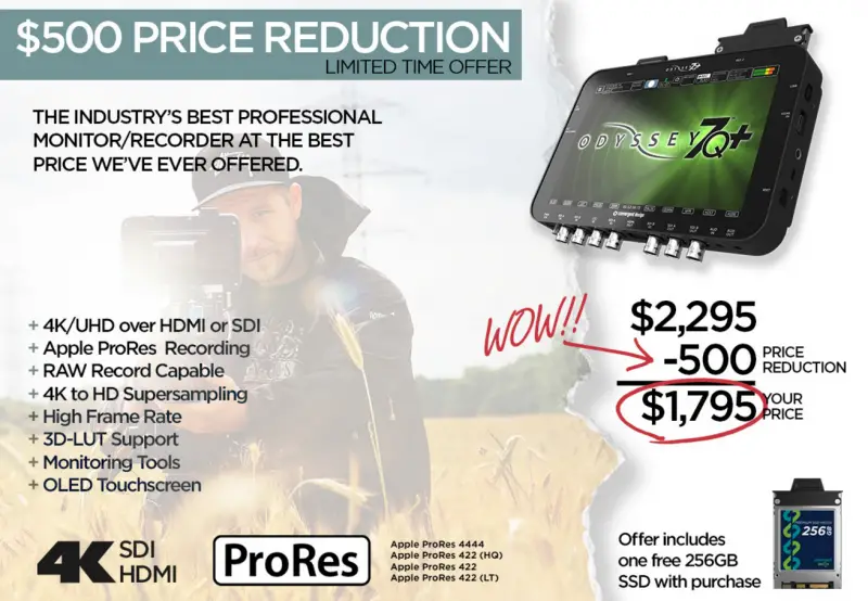 Odyssey7q+ 500 off promo