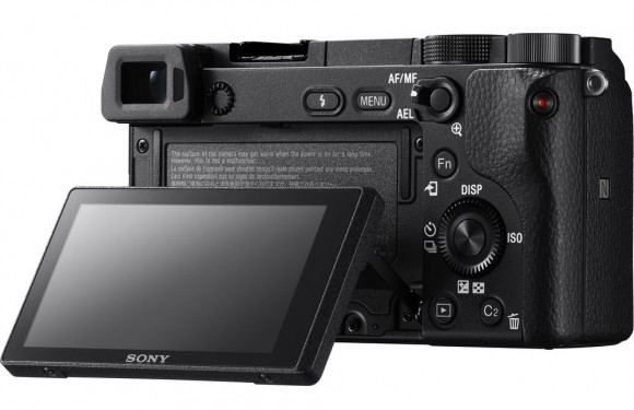 Sony a6300 4k aps-c super 35 camera back screen