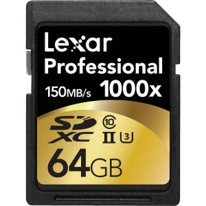Lexar 64GB SD card