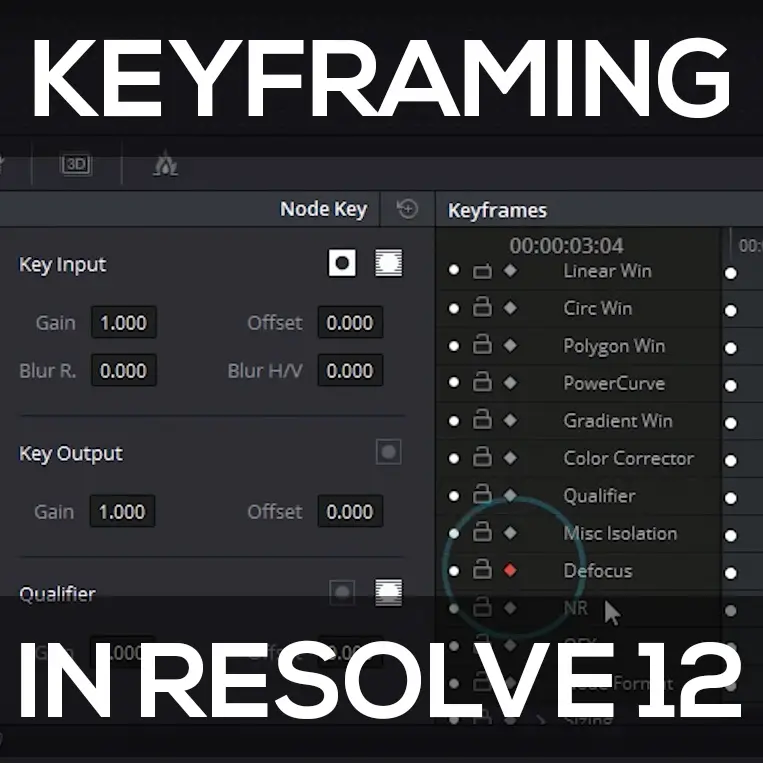 keyframes in davinci resolve editing keyframes in davinci resolve editing