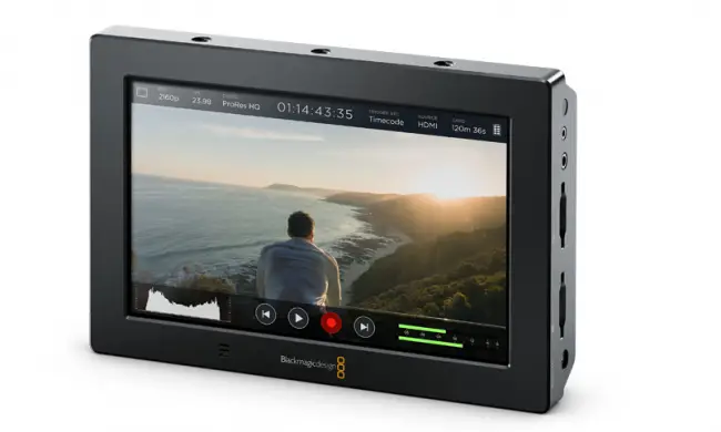 Blackmagic Video Assist 7 inch 4K recorder monitor NAB 2016