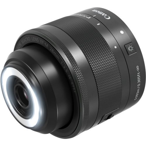 Canon 28mm STM Macro 3.5 LED RING