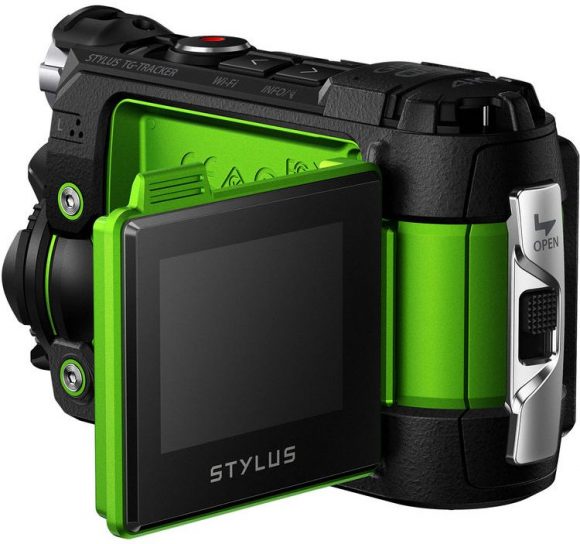 Olympus Tough Stylus TG-Tracker 4K Action Camera Back