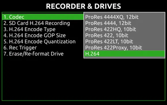 PIX-E firmware 3.0 h.264