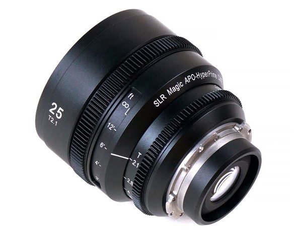 SLR Magic APO25EF APO MicroPrime Cine 25mm T2.1 Lens for Canon EF Mount 