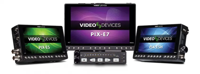 Video Devices PIX-E series 4K recorders