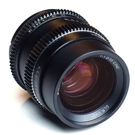 SLR Magic CINE 35mm F1.2 E Mount FE Lens
