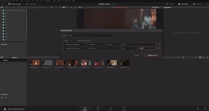 Working_with_Smart_Bins_in_Resolve_12.5_04