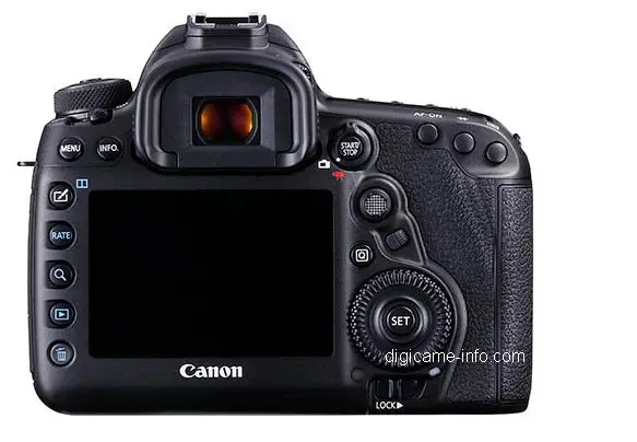 Canon 5D mark IV Back