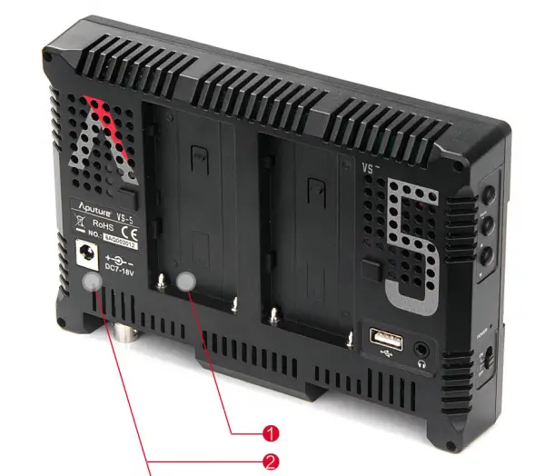 Aputure VS-5 Back HDMI SDI DSLR Monitor 7-inch 1920 x 1200