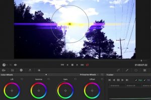 Enhance Your Footage by Using the Point Tracker and Brand New Lens Flare Filter in DaVinci Resolve 12.5.1