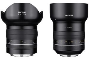 The Premium Samyang XP 85mm F/1.2 and 14mm F/2.4 Lenses Now Available