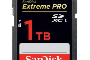 The World’s First 1TB SDXC Card Unveiled by Western Digital under SanDisk Brand